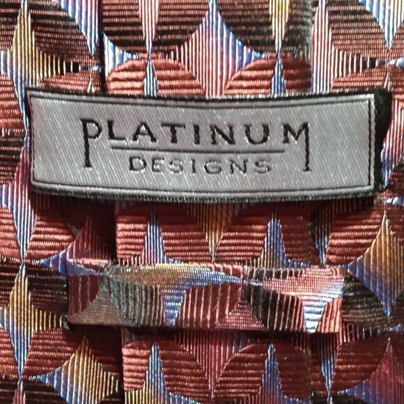 Platinum designs tie  - Picture 5 of 5